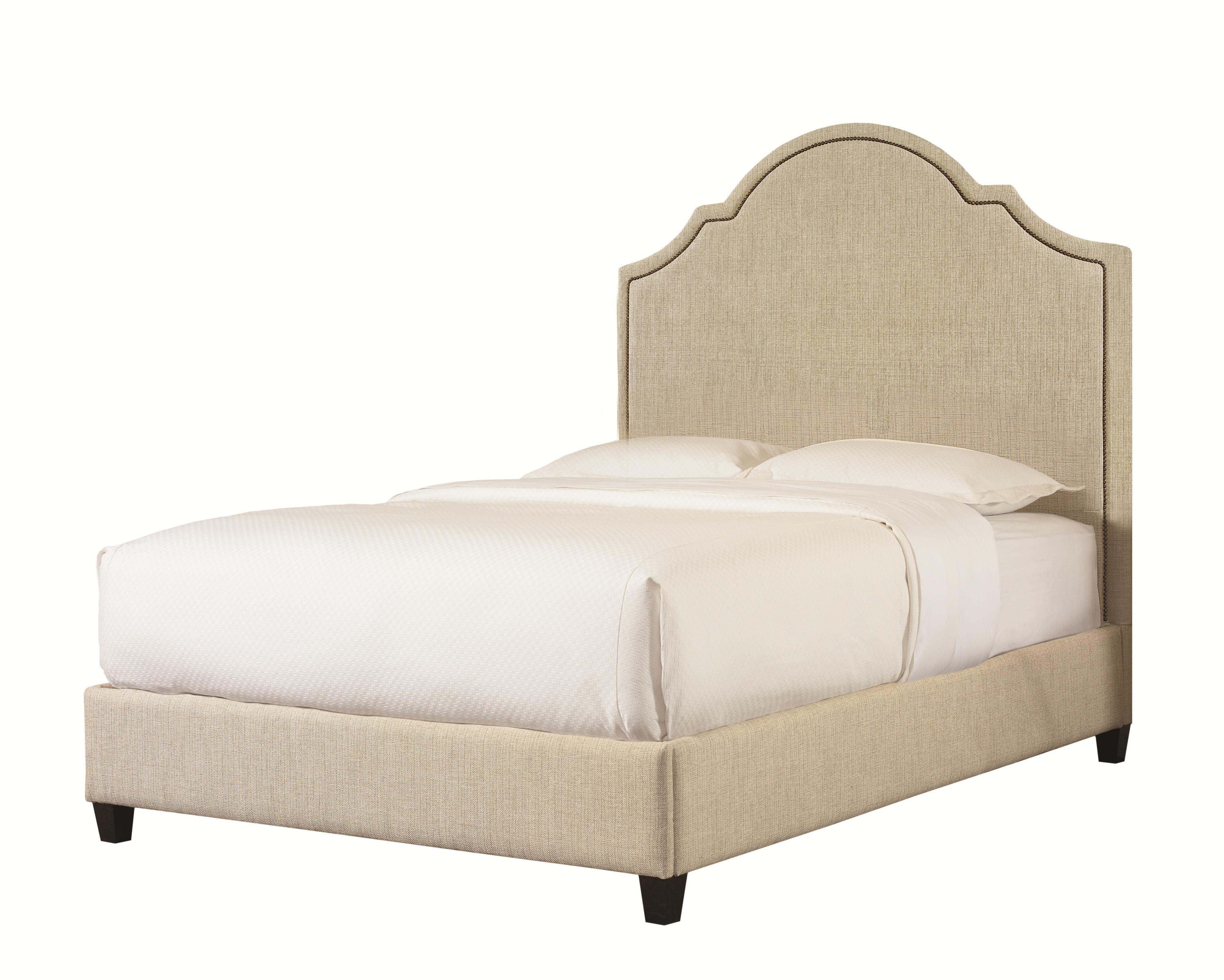 Bassett Custom Upholstered Beds King Barcelona Upholstered Headboard